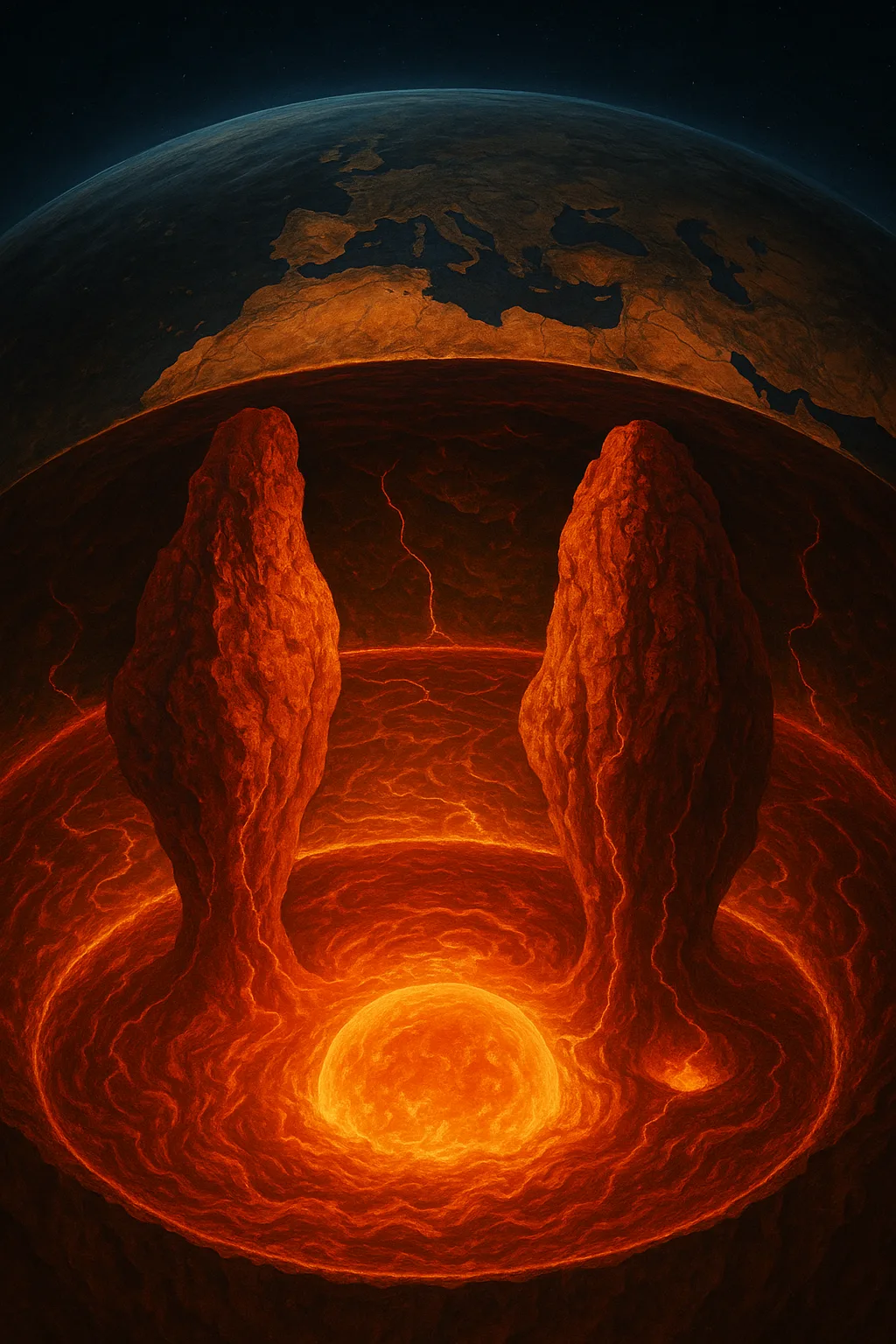 Hidden Structures Beneath Earth May Explain How Life Began 1 Hidden Structures Beneath Earth May Explain How Life Began